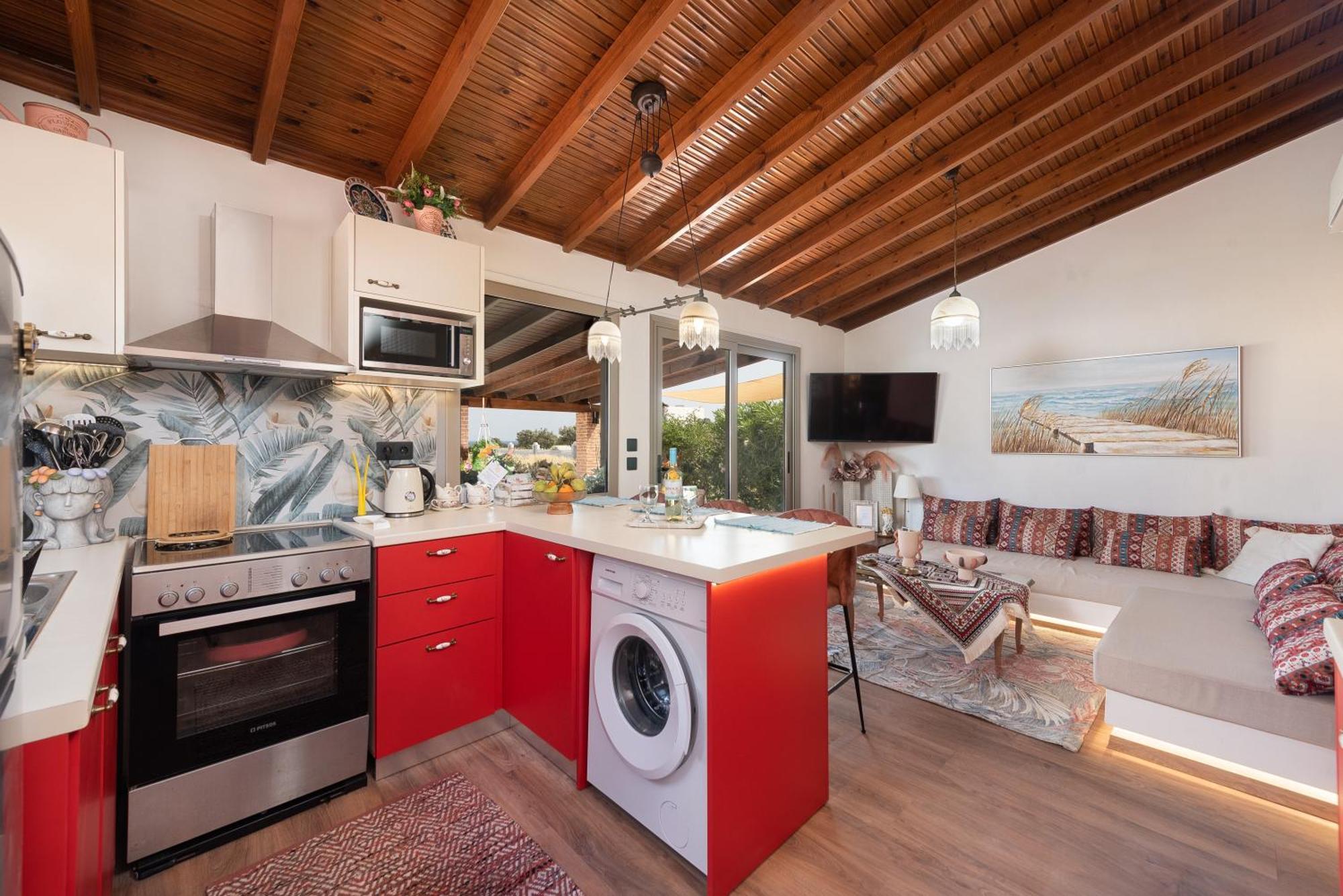 Aelia Sea View Bungalow Генади Екстериор снимка